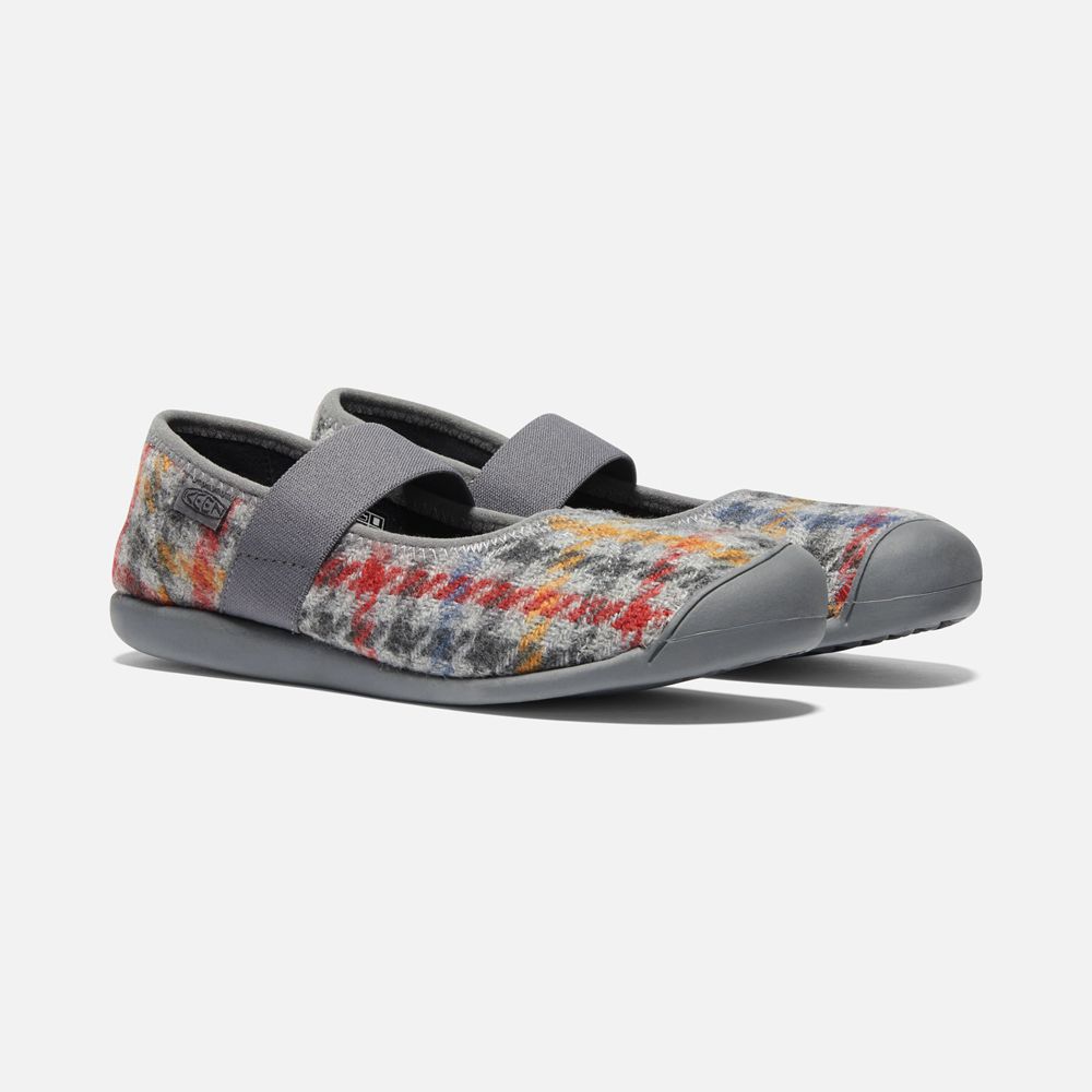 Slip-On Keen Femme Multicolore | Sienna Plaid Mary Jane | XLNMD-9574